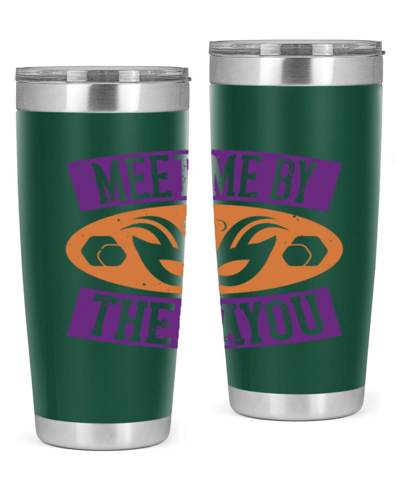 meet me by the bayou 45#- mardi gras- Tumbler