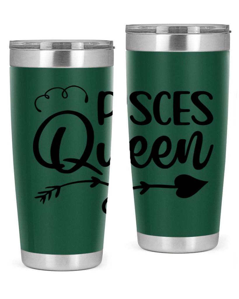 pisces queen 379#- zodiac- Tumbler