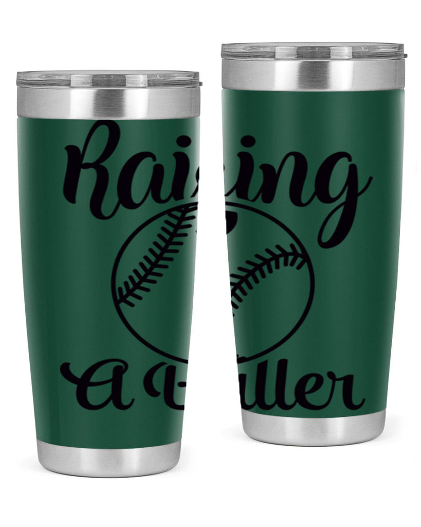 raising a baller 2277#- softball- Tumbler