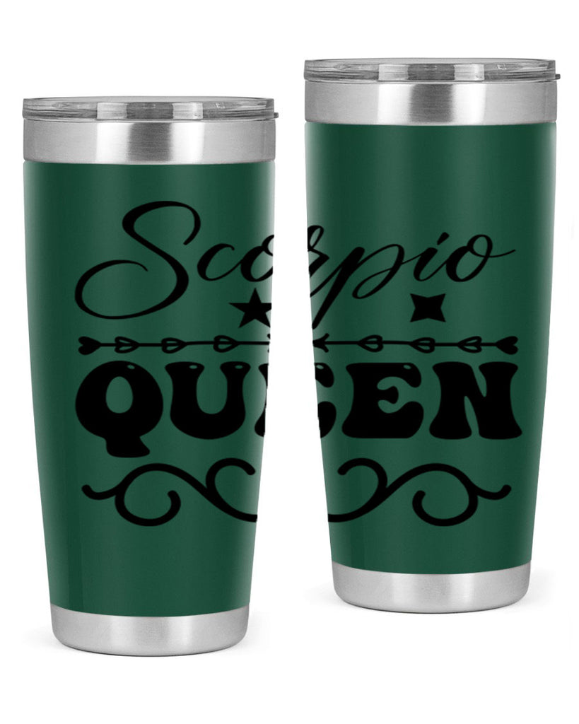 scorpio queen 447#- zodiac- Tumbler