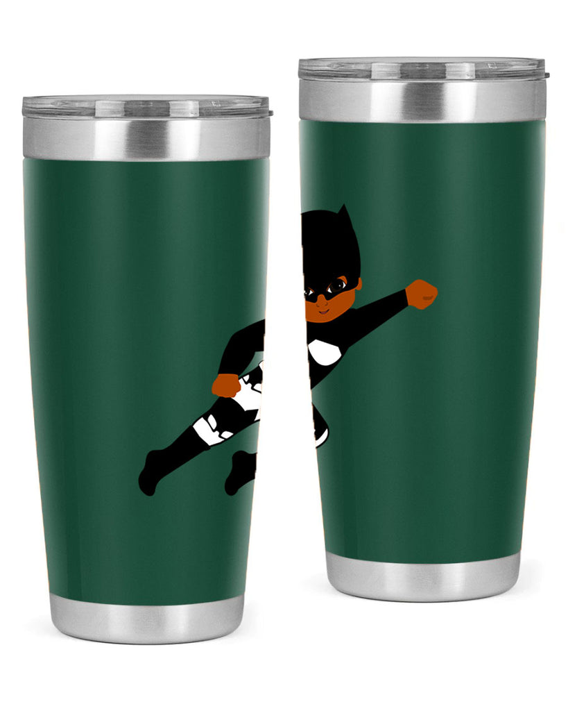 super kid 13#- black men - boys- tumbler