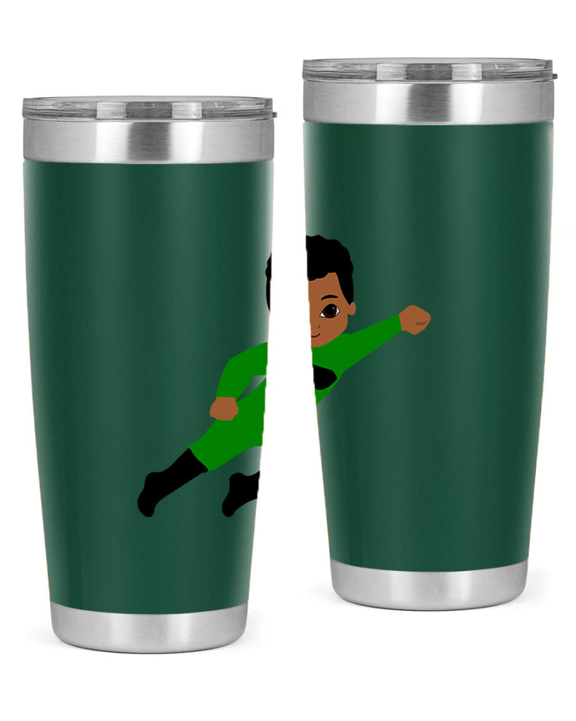 super kid 6#- black men - boys- tumbler