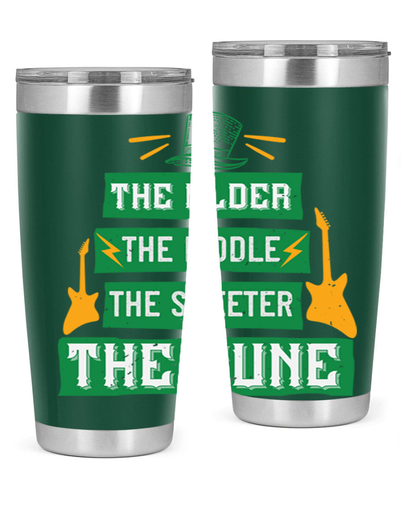 the older the fiddle the sweetrt the tune Style 9#- St Patricks Day- Tumbler