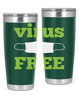 virus free Style 20#- corona virus- Tumbler