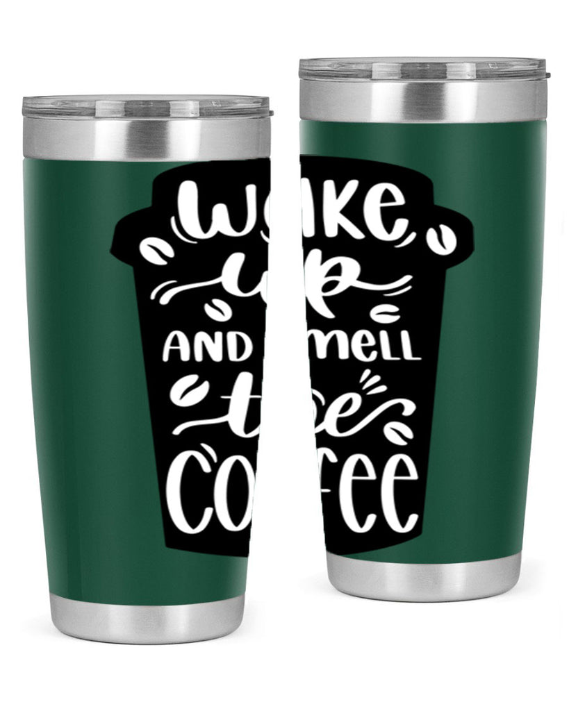 wake up and smell the coffee 8#- coffee- Tumbler