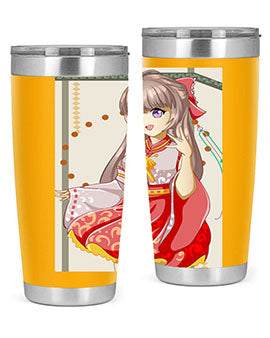 A beautiful and happy girl with kimono 104#- anime- Tumbler