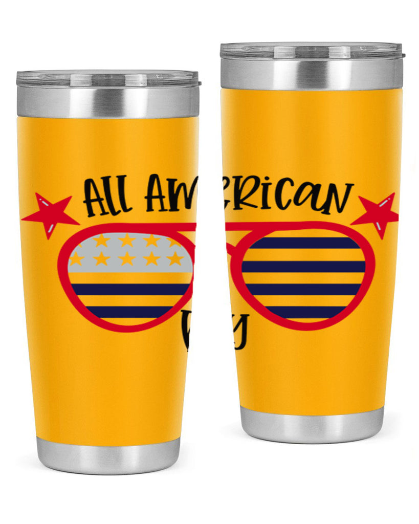 All American Boy Style 141#- Fourt Of July- Tumbler