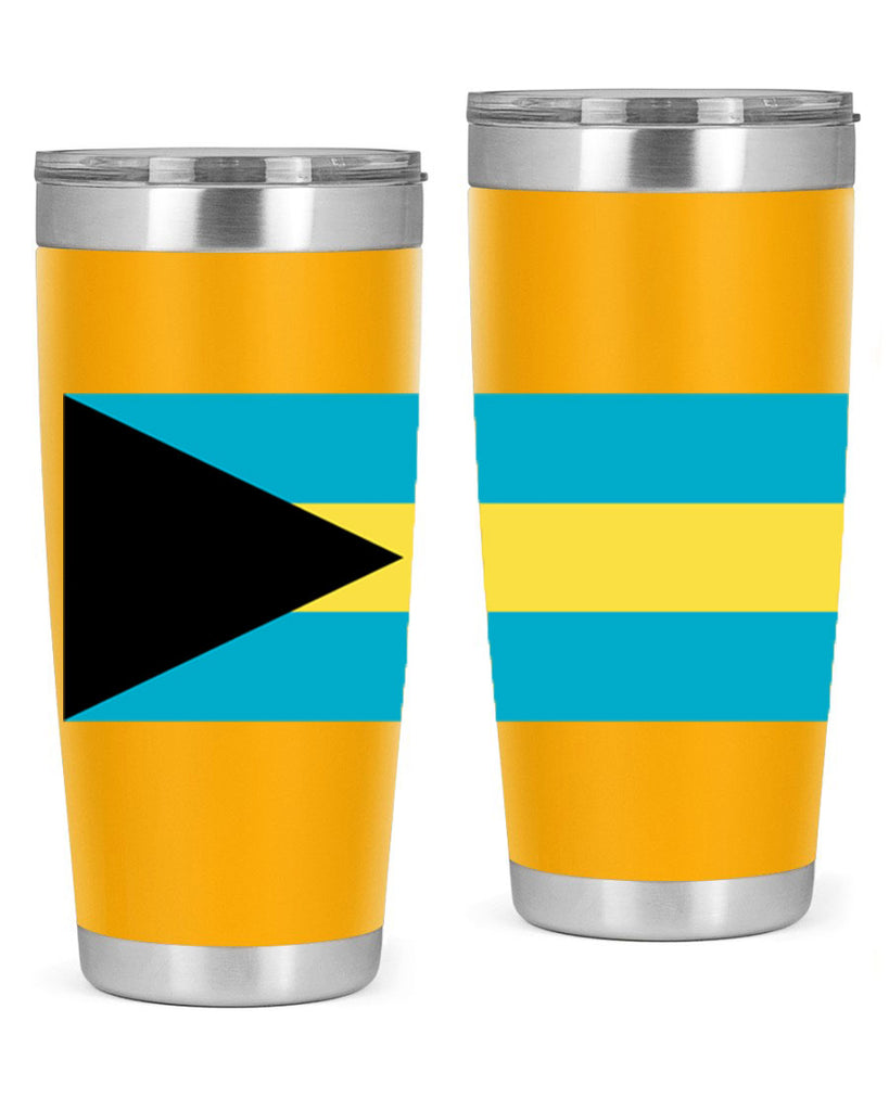 Bahamas 186#- world flags- Tumbler