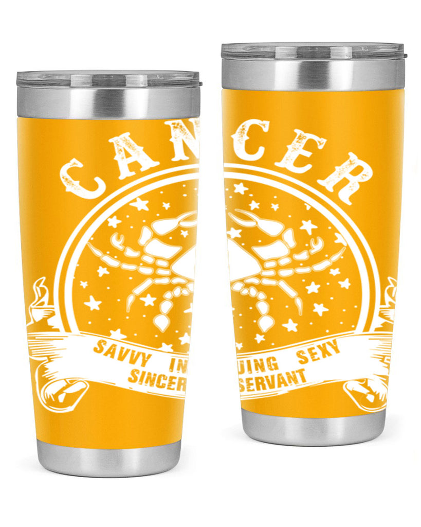 Cancer 14#- zodiac- Tumbler