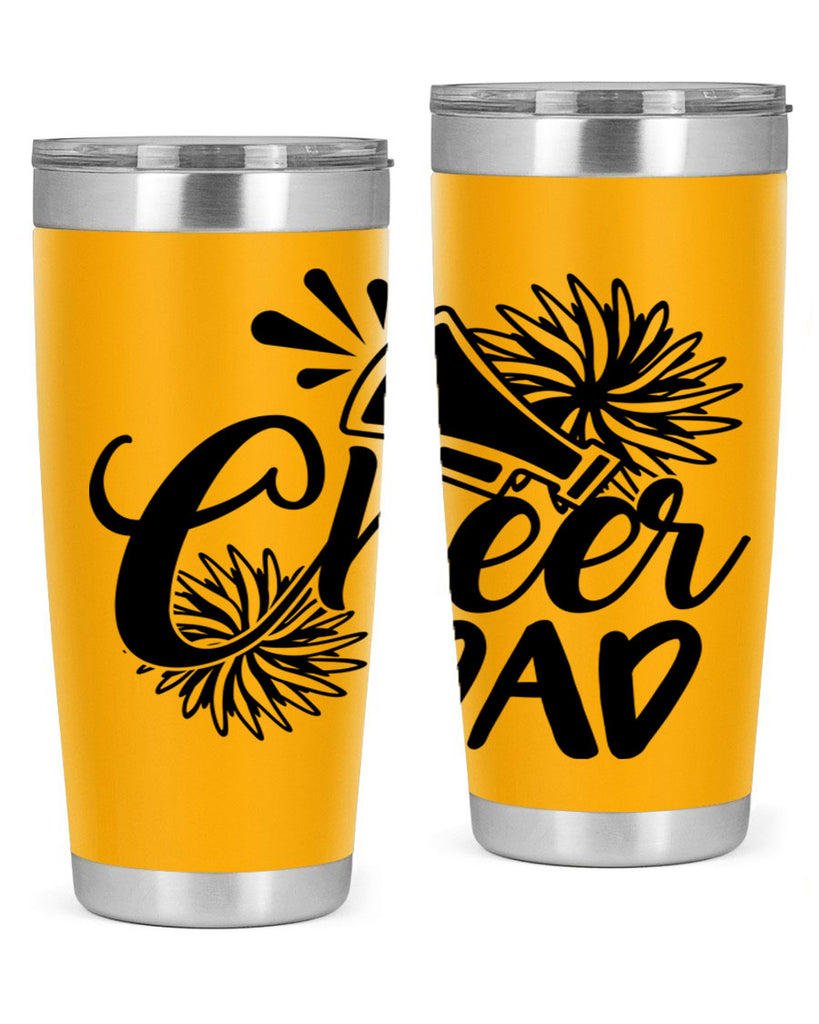 Cheer dad 1391#- cheer- Tumbler