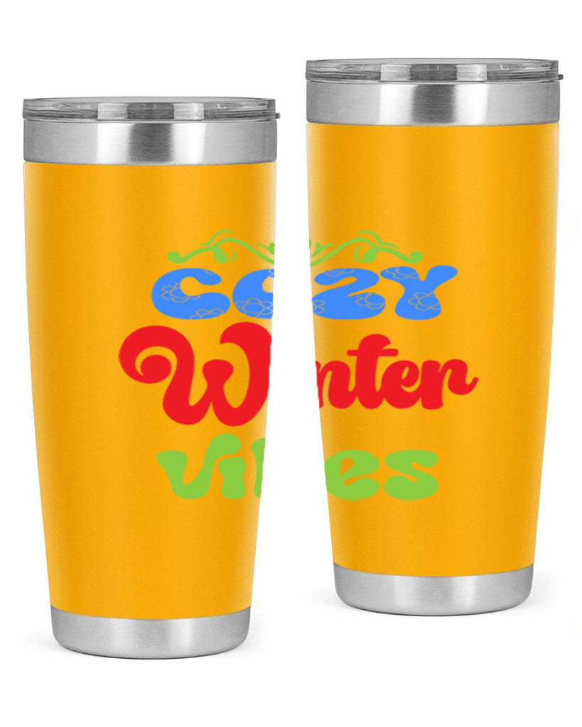 Cozy winter vibes 75#- winter- Tumbler