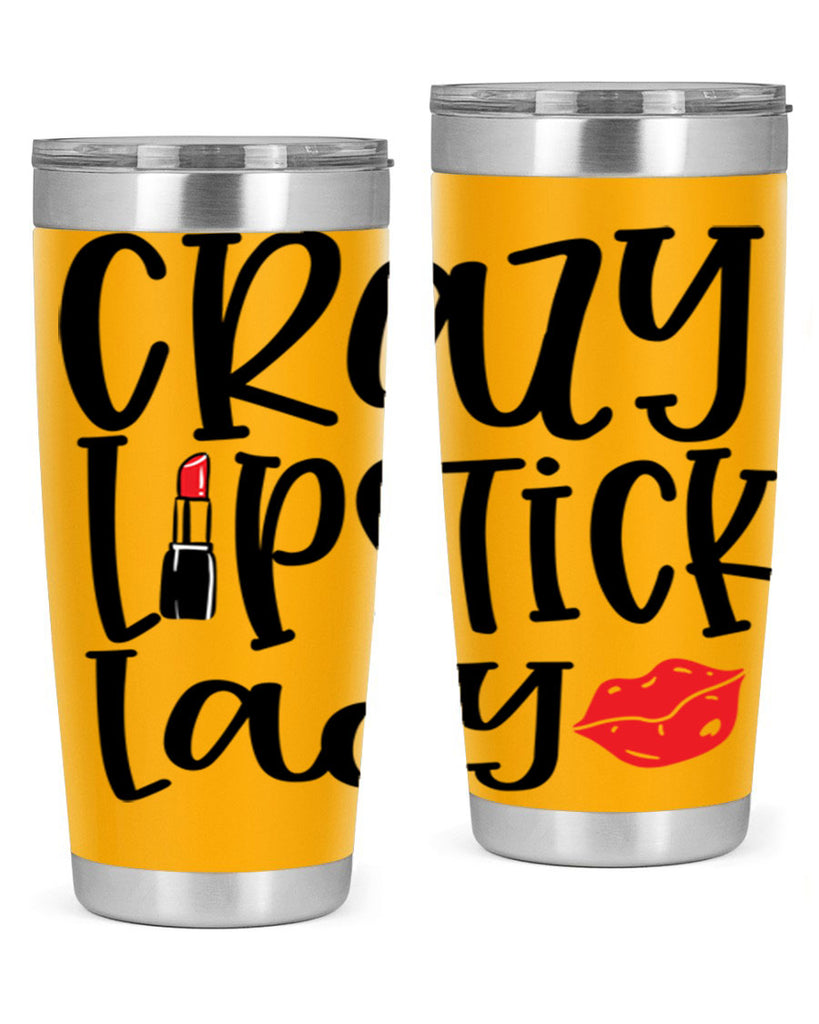 Crazy Lipstick Lady Style 240#- make up- Tumbler
