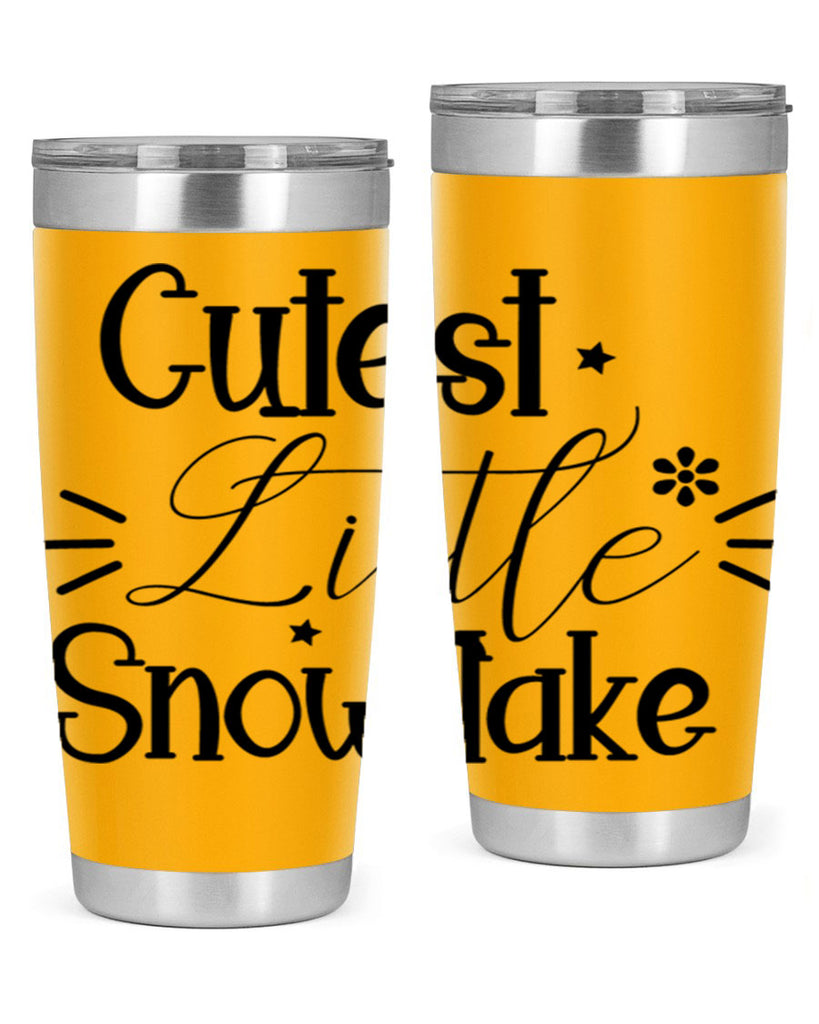 Cutest Little Snowflake90#- winter- Tumbler