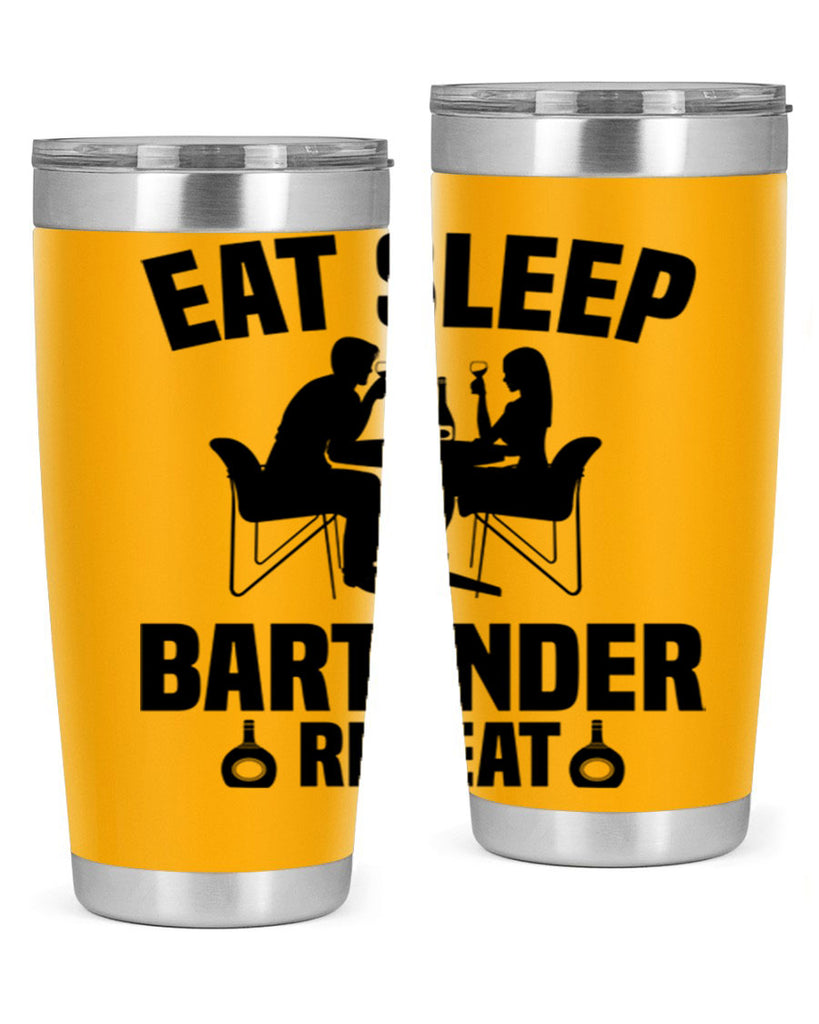 Eat sleep Style 3#- bartender- tumbler