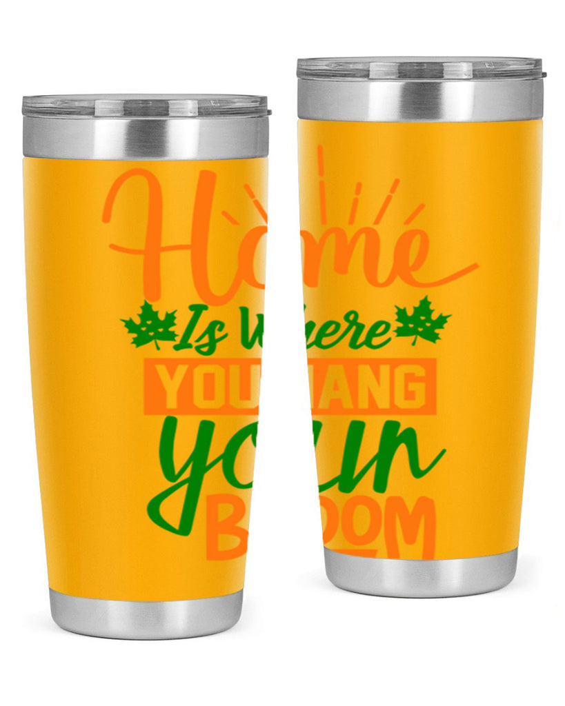 Home is Where You Hang Your Broom 314#- fall- Tumbler