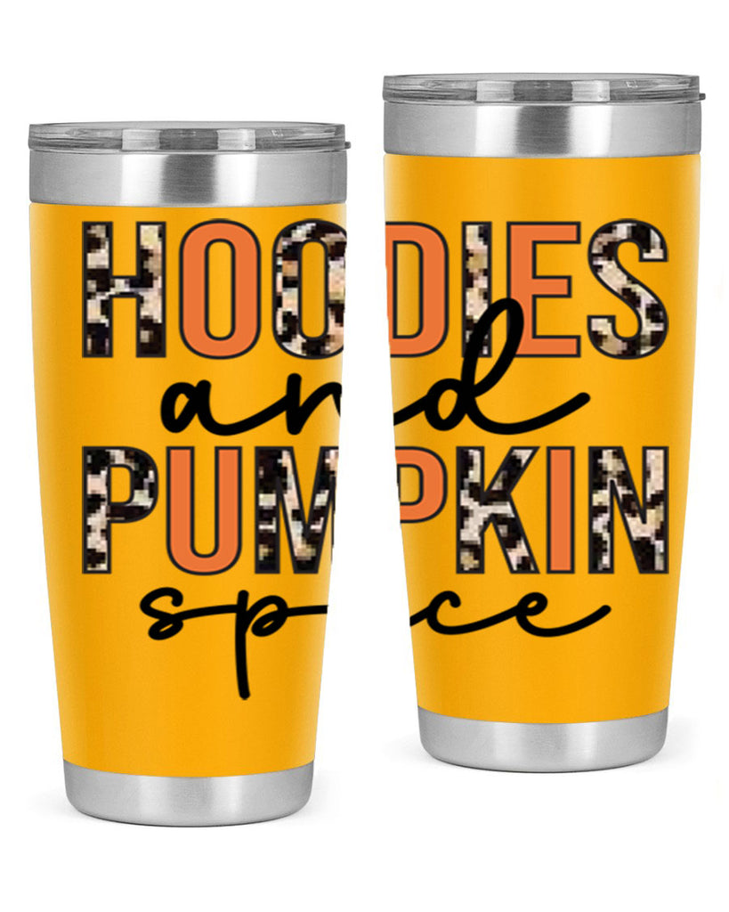 Hoodies and pumpkin spice 317#- fall- Tumbler