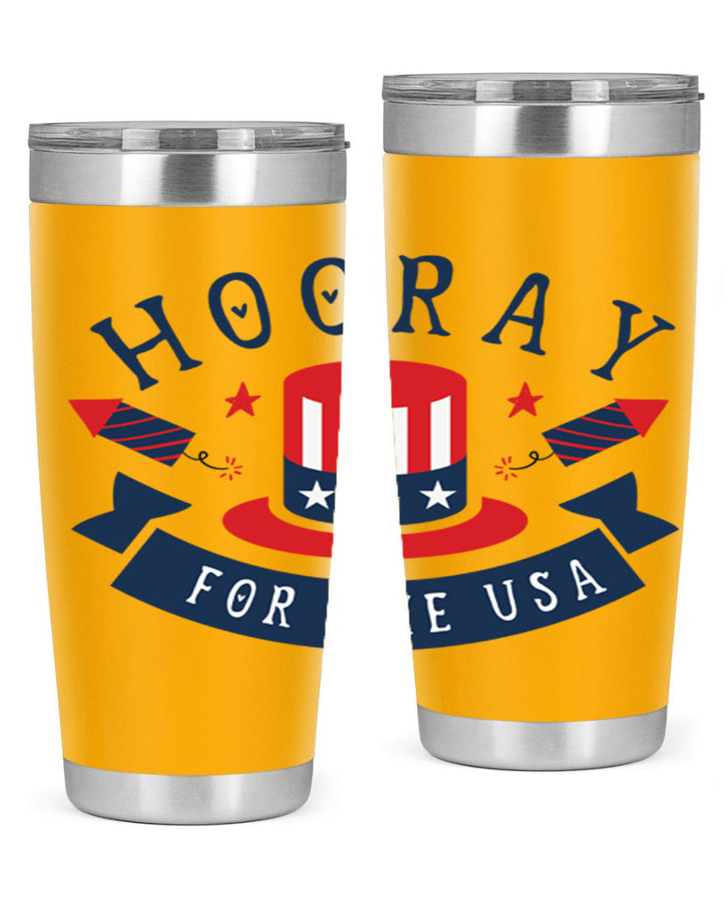 Hooray for the usa Style 42#- Fourt Of July- Tumbler