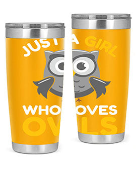 Just a Boy Who Loves A TurtleRabbit 11#- owl- Tumblers