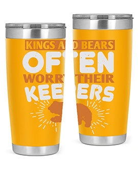 Kings and Bears often worry their Keepers 66#- Bears- Tumbler