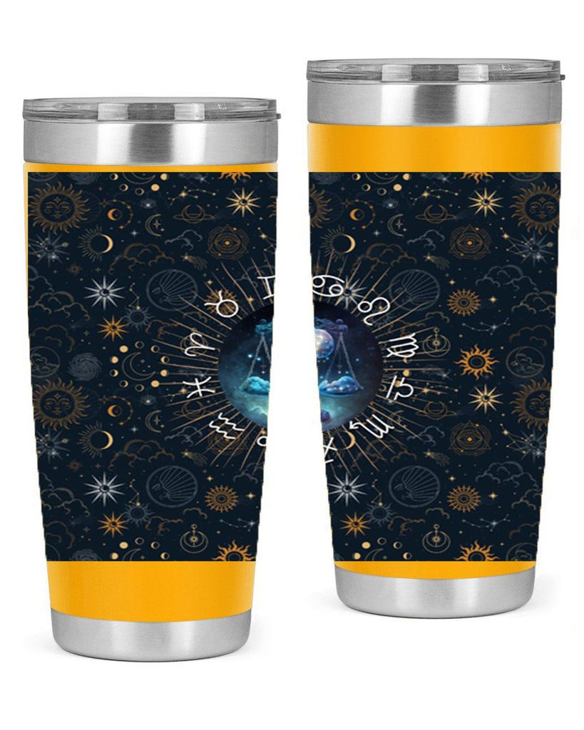 Libra Straight 317#- zodiac- Tumbler