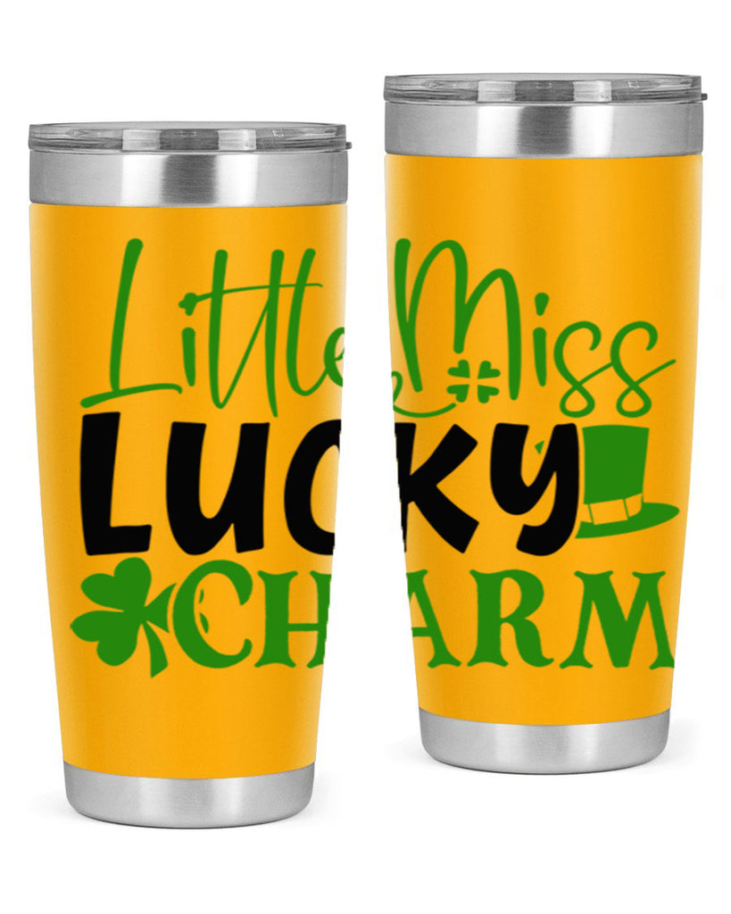 Little Miss Lucky Charm Style 154#- St Patricks Day- Tumbler