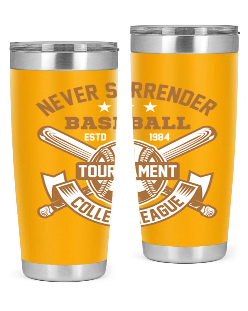 Never 624#- baseball- Tumbler