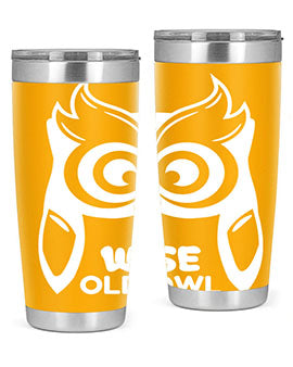 Owl Lover Wise Old Owl A TurtleRabbit 13#- owl- Tumblers