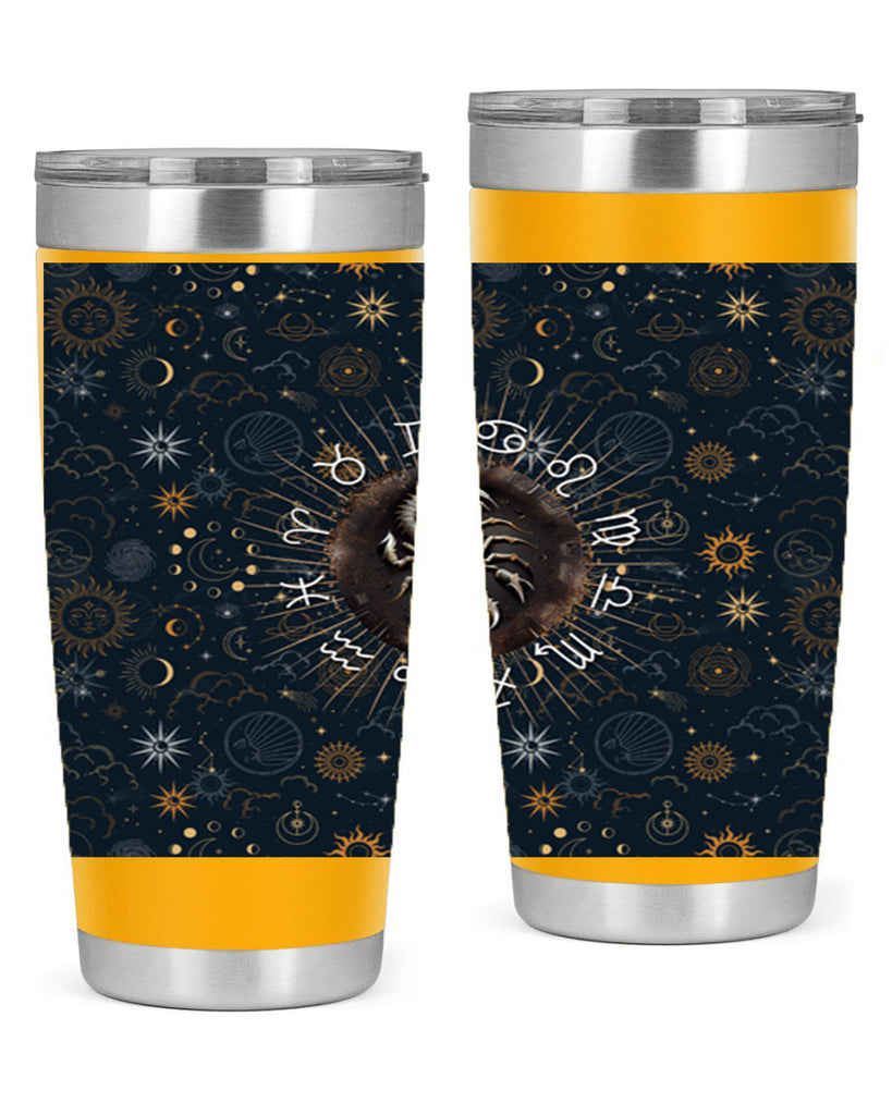 Scorpius Straight 466#- zodiac- Tumbler