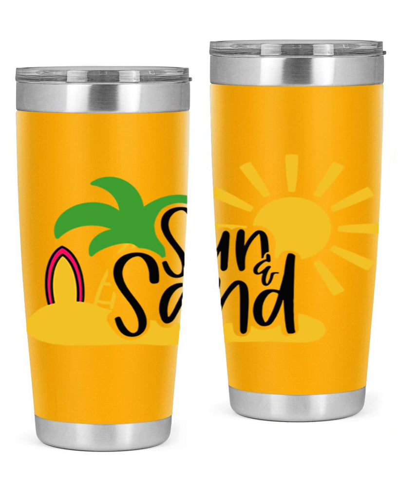 Sun Sand Style 17#- summer- Tumbler