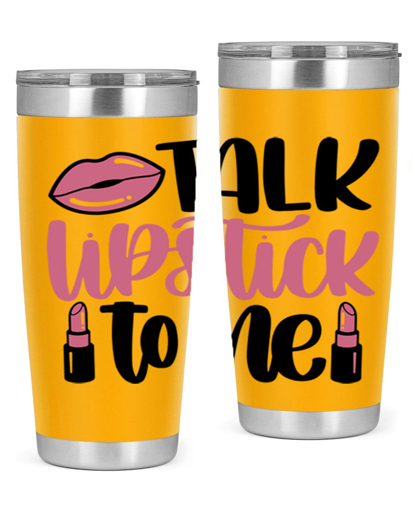Talk Lipstick To Me Style 15#- make up- Tumbler