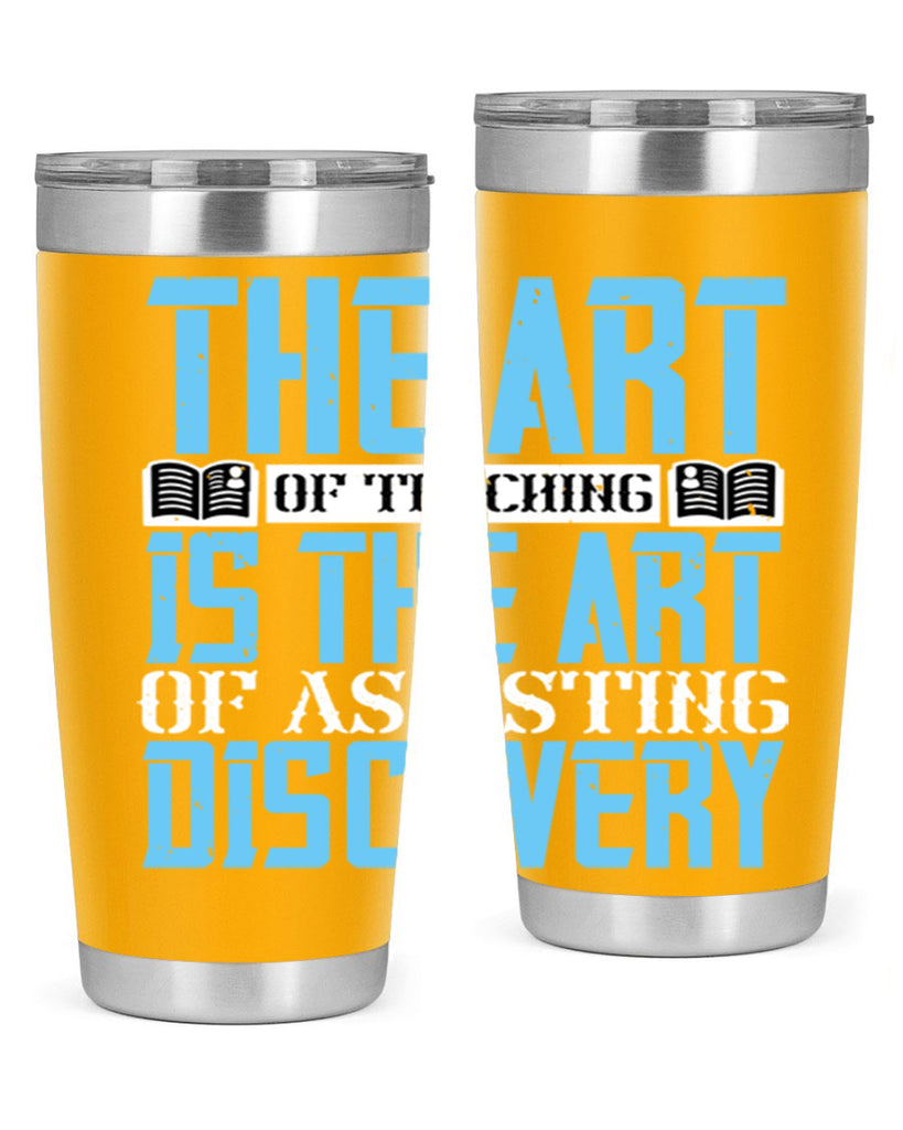 The art of teaching is the art of assisting discovery Style 15#- coaching- tumbler