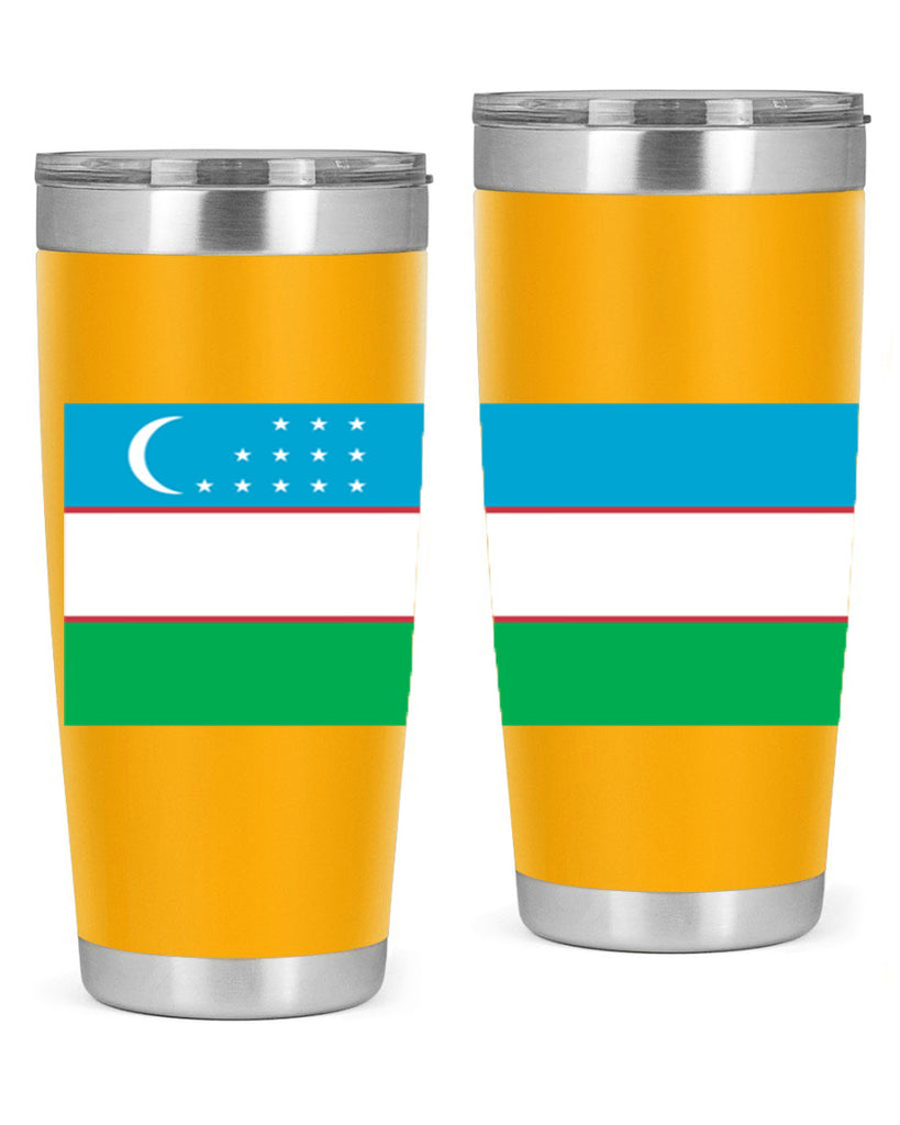 Uzbekistan 8#- world flags- Tumbler