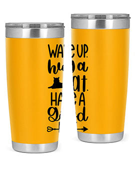 Wake Up Hug A Cat Style 108#- cat- Tumbler