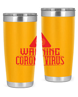 Warning corona virus one Style 18#- corona virus- Tumbler