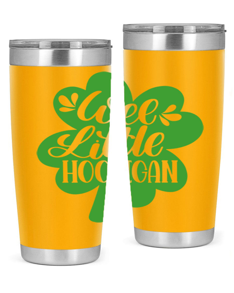 Wee Little Hooligan Style 16#- St Patricks Day- Tumbler