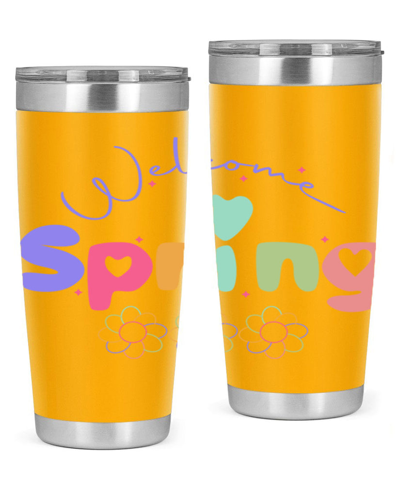 Welcome Spring583#- spring- Tumbler