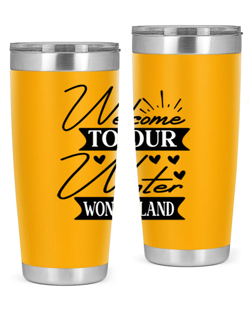 Welcome To Our Winter Wonderland 468#- winter- Tumbler