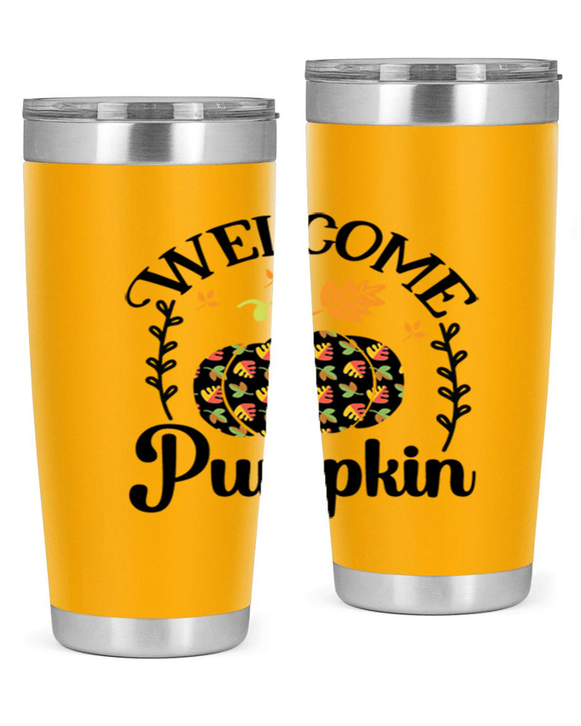 Welcomepumpkin 640#- fall- Tumbler