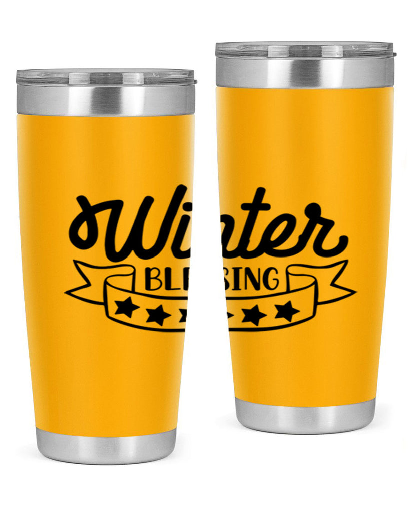 Winter Blessing 485#- winter- Tumbler