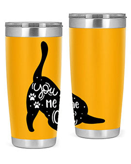 You Me The Cat Style 111#- cat- Tumbler