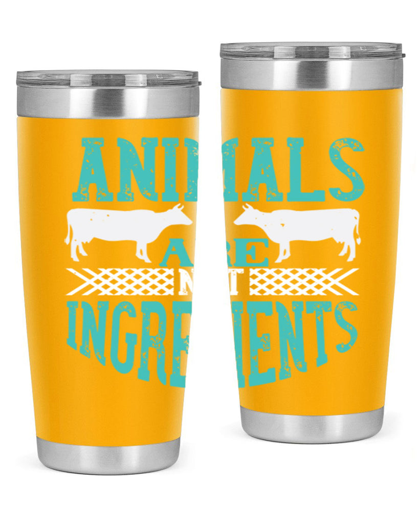 animals are not ingredients 103#- vegan- Tumbler