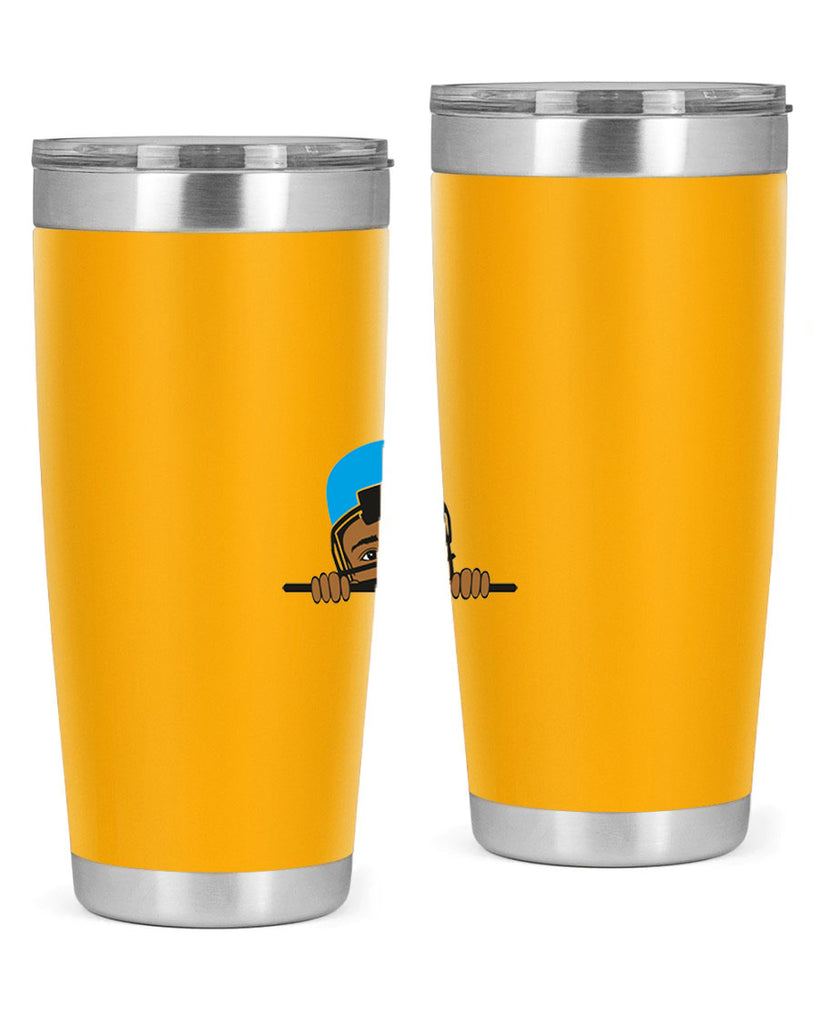 black boy 2#- black men - boys- tumbler