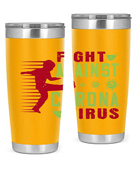 fight against corona virus Style 41#- corona virus- Tumbler