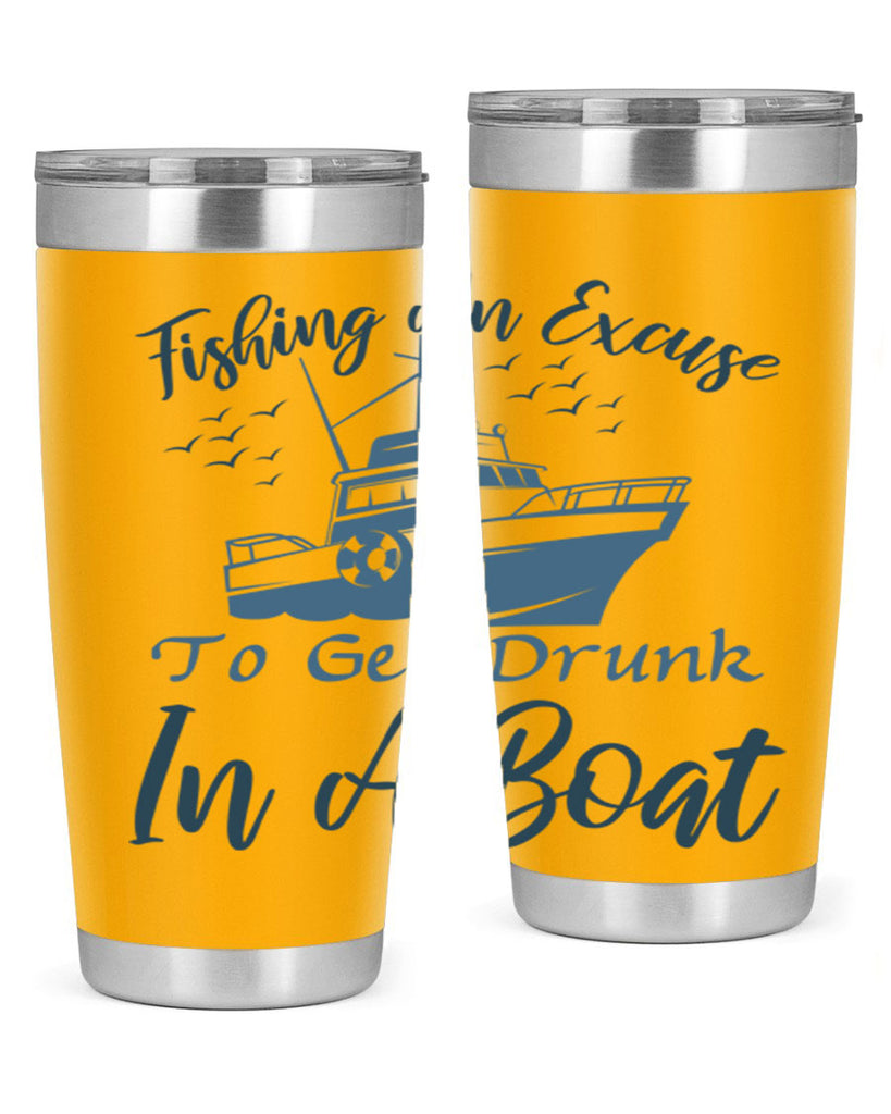 fishing an excuse 152#- fishing- Tumbler