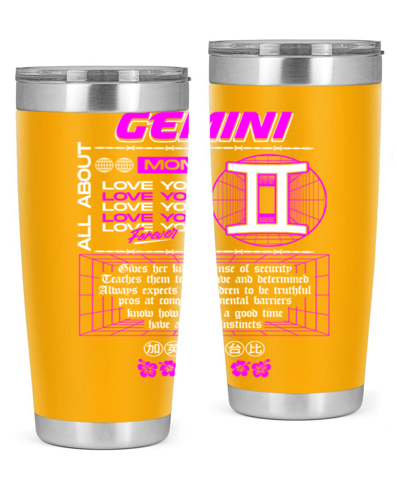 gemini 244#- zodiac- Tumbler