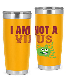 i am not a virus Style 36#- corona virus- Tumbler