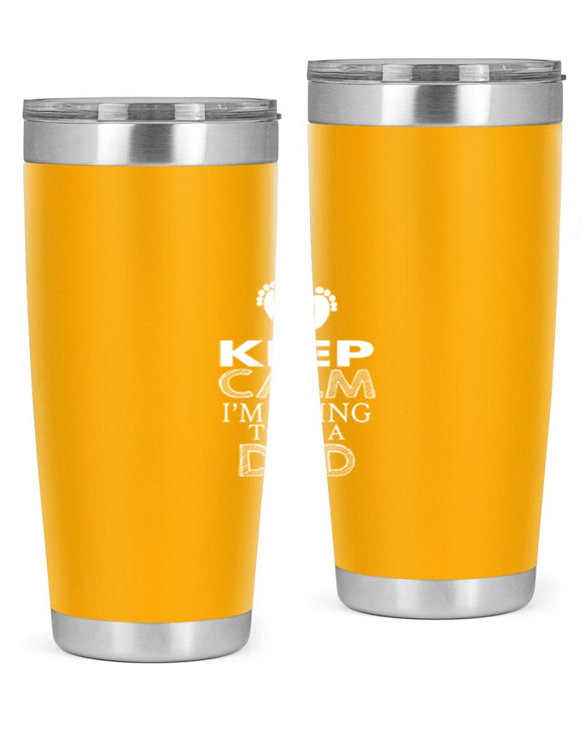 keep clam i am going to be a dad 2#- dad- Tumbler