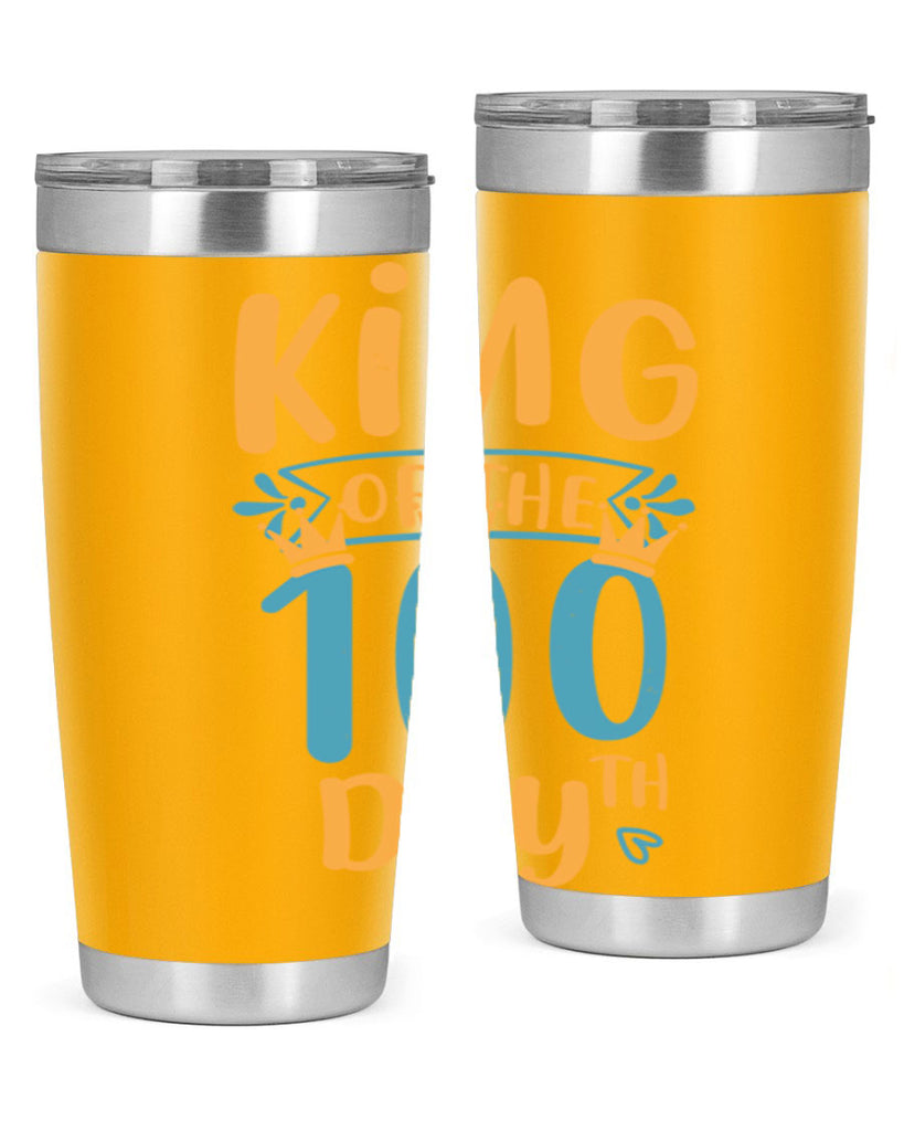 king of the th day 3#- 100 days of school- Tumbler