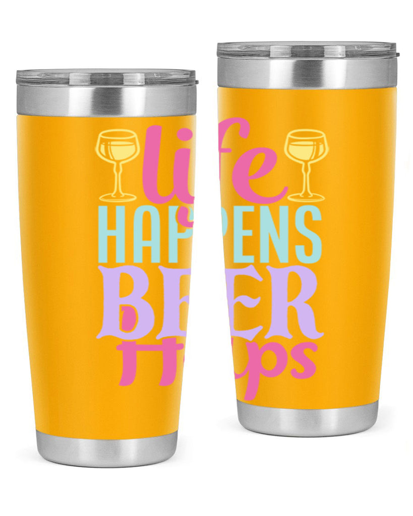 life happens beer helps 141#- beer- Tumbler