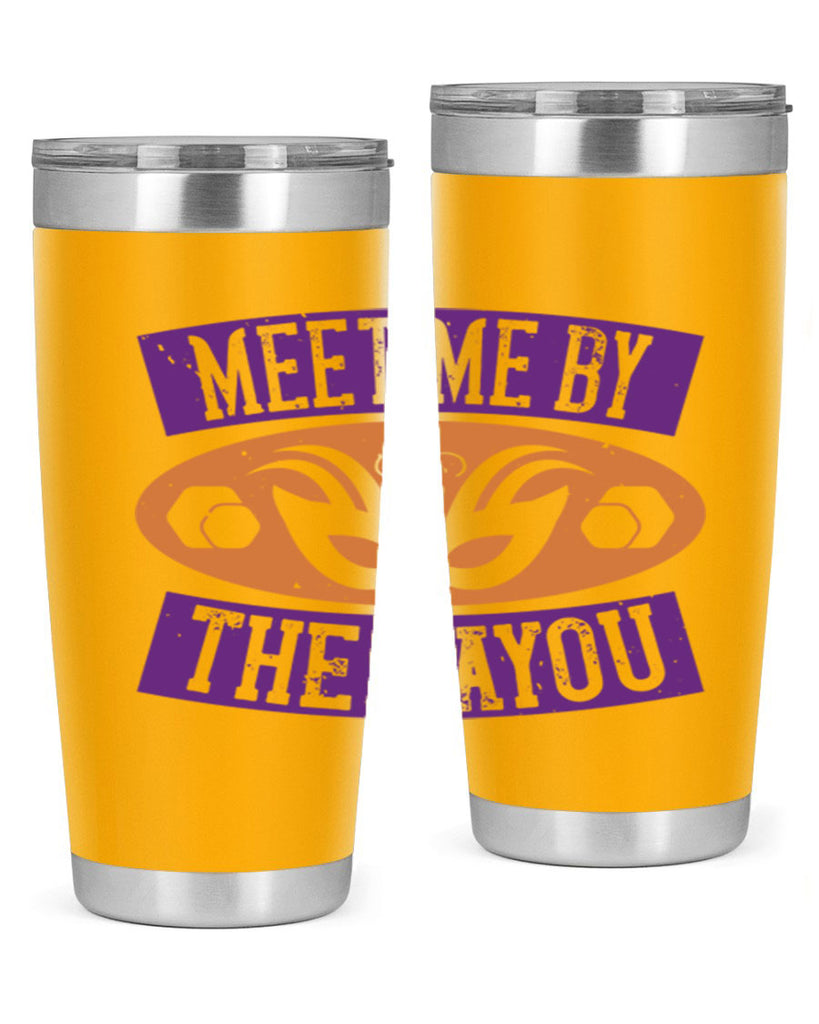 meet me by the bayou 45#- mardi gras- Tumbler